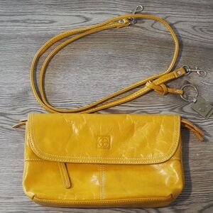 Giani Bernini Italian Leather Shoulder Bag, Vintage 1980